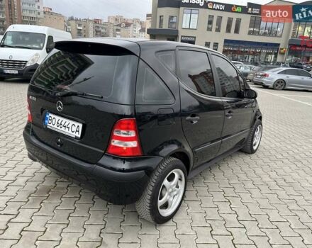 Черный Мерседес А класс, объемом двигателя 1.6 л и пробегом 79 тыс. км за 5950 $, фото 11 на Automoto.ua