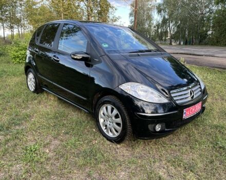 Черный Мерседес А класс, объемом двигателя 1.7 л и пробегом 207 тыс. км за 6300 $, фото 1 на Automoto.ua