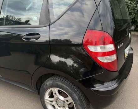 Черный Мерседес А класс, объемом двигателя 1.5 л и пробегом 175 тыс. км за 4900 $, фото 2 на Automoto.ua