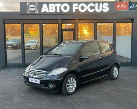 Черный Мерседес А класс, объемом двигателя 1.99 л и пробегом 276 тыс. км за 5490 $, фото 2 на Automoto.ua