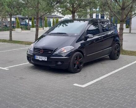 Черный Мерседес А класс, объемом двигателя 2.04 л и пробегом 220 тыс. км за 6500 $, фото 1 на Automoto.ua