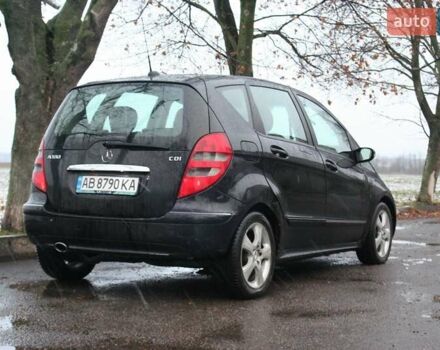 Черный Мерседес А класс, объемом двигателя 1.99 л и пробегом 220 тыс. км за 5500 $, фото 4 на Automoto.ua