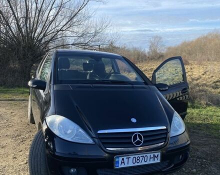 Чорний Мерседес А клас, об'ємом двигуна 2 л та пробігом 100 тис. км за 4700 $, фото 4 на Automoto.ua