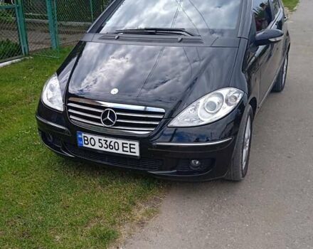 Чорний Мерседес А клас, об'ємом двигуна 2 л та пробігом 176 тис. км за 6500 $, фото 4 на Automoto.ua