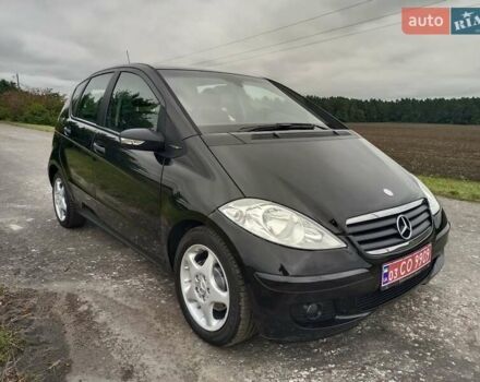 Черный Мерседес А класс, объемом двигателя 1.5 л и пробегом 203 тыс. км за 6250 $, фото 10 на Automoto.ua