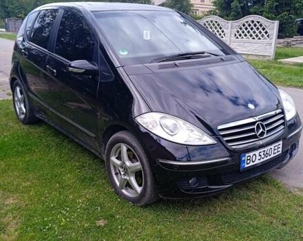 Чорний Мерседес А клас, об'ємом двигуна 2 л та пробігом 176 тис. км за 6500 $, фото 5 на Automoto.ua