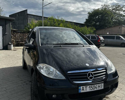 Черный Мерседес А класс, объемом двигателя 2.01 л и пробегом 213 тыс. км за 6400 $, фото 9 на Automoto.ua