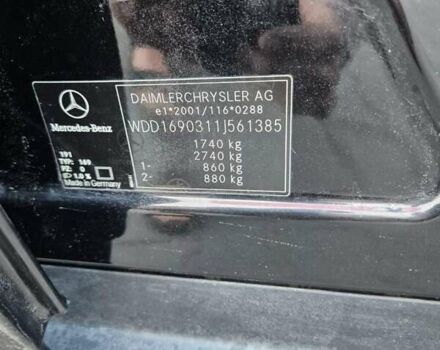 Чорний Мерседес А клас, об'ємом двигуна 1.5 л та пробігом 207 тис. км за 5000 $, фото 17 на Automoto.ua