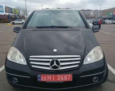 Черный Мерседес А класс, объемом двигателя 1.5 л и пробегом 210 тыс. км за 5850 $, фото 7 на Automoto.ua