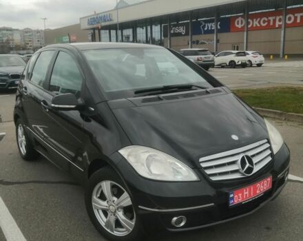 Черный Мерседес А класс, объемом двигателя 1.5 л и пробегом 210 тыс. км за 5850 $, фото 11 на Automoto.ua