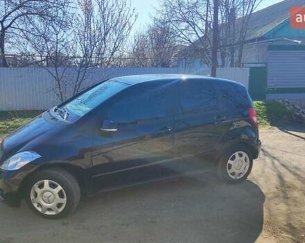 Черный Мерседес А класс, объемом двигателя 1.5 л и пробегом 163 тыс. км за 5950 $, фото 1 на Automoto.ua