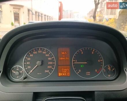 Черный Мерседес А класс, объемом двигателя 2 л и пробегом 189 тыс. км за 6200 $, фото 12 на Automoto.ua