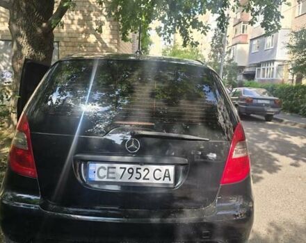 Черный Мерседес А класс, объемом двигателя 2 л и пробегом 293 тыс. км за 6000 $, фото 5 на Automoto.ua