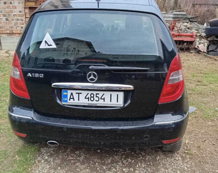 Черный Мерседес А класс, объемом двигателя 1.7 л и пробегом 210 тыс. км за 8700 $, фото 2 на Automoto.ua