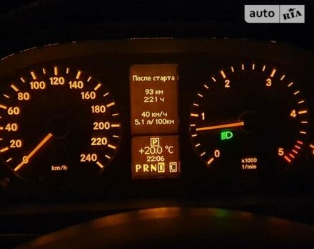 Черный Мерседес А класс, объемом двигателя 1.99 л и пробегом 265 тыс. км за 7700 $, фото 9 на Automoto.ua