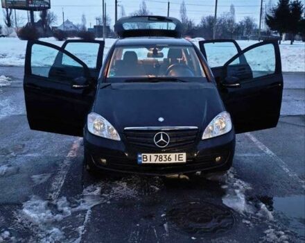 Чорний Мерседес А клас, об'ємом двигуна 2 л та пробігом 261 тис. км за 7021 $, фото 9 на Automoto.ua