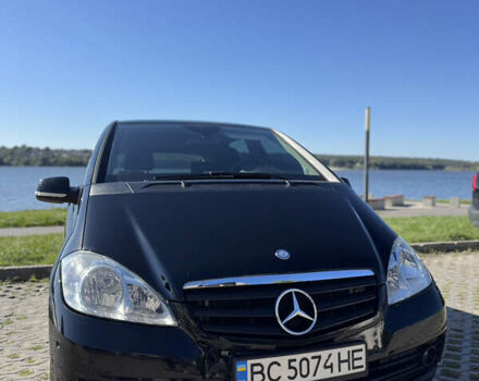 Черный Мерседес А класс, объемом двигателя 1.5 л и пробегом 141 тыс. км за 7600 $, фото 5 на Automoto.ua