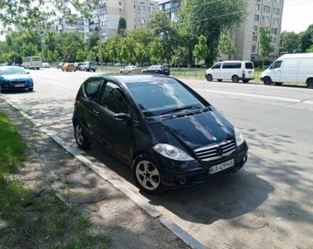 Черный Мерседес А класс, объемом двигателя 1.7 л и пробегом 450 тыс. км за 3200 $, фото 3 на Automoto.ua
