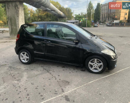 Чорний Мерседес А клас, об'ємом двигуна 2 л та пробігом 160 тис. км за 5000 $, фото 2 на Automoto.ua