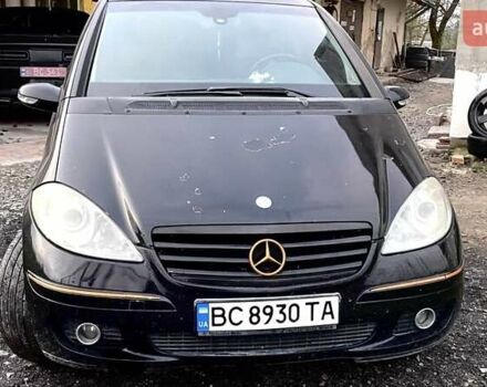 Черный Мерседес А класс, объемом двигателя 1.7 л и пробегом 243 тыс. км за 5000 $, фото 3 на Automoto.ua