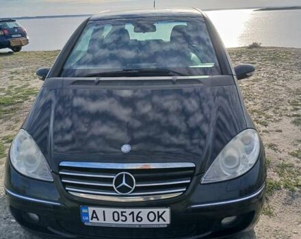 Чорний Мерседес А клас, об'ємом двигуна 2 л та пробігом 251 тис. км за 5200 $, фото 2 на Automoto.ua