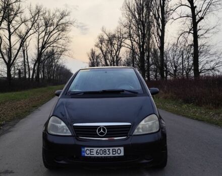 Черный Мерседес А класс, объемом двигателя 1.7 л и пробегом 197 тыс. км за 2200 $, фото 2 на Automoto.ua