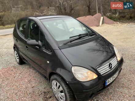 Чорний Мерседес А клас, об'ємом двигуна 1.7 л та пробігом 248 тис. км за 2800 $, фото 1 на Automoto.ua