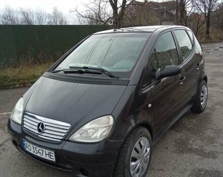 Черный Мерседес А класс, объемом двигателя 1.7 л и пробегом 246 тыс. км за 2150 $, фото 1 на Automoto.ua