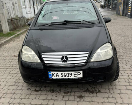 Чорний Мерседес А клас, об'ємом двигуна 1.9 л та пробігом 210 тис. км за 3000 $, фото 1 на Automoto.ua