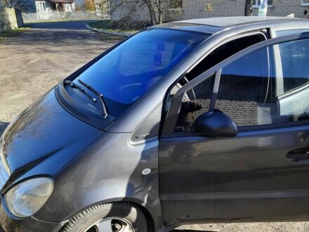 Черный Мерседес А класс, объемом двигателя 1.7 л и пробегом 360 тыс. км за 3567 $, фото 1 на Automoto.ua