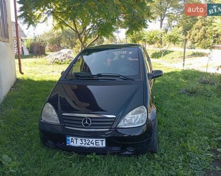 Черный Мерседес А класс, объемом двигателя 1.7 л и пробегом 289 тыс. км за 3500 $, фото 1 на Automoto.ua