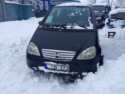 Чорний Мерседес А клас, об'ємом двигуна 1.7 л та пробігом 248 тис. км за 1500 $, фото 1 на Automoto.ua