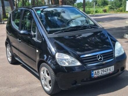 Чорний Мерседес А клас, об'ємом двигуна 1.6 л та пробігом 100 тис. км за 1500 $, фото 1 на Automoto.ua