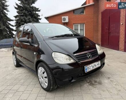 Черный Мерседес А класс, объемом двигателя 1.4 л и пробегом 213 тыс. км за 4799 $, фото 1 на Automoto.ua