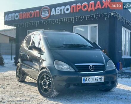 Черный Мерседес А класс, объемом двигателя 1.7 л и пробегом 250 тыс. км за 3300 $, фото 1 на Automoto.ua