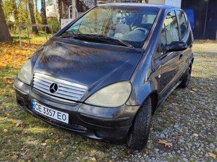 Чорний Мерседес А клас, об'ємом двигуна 1.37 л та пробігом 262 тис. км за 2500 $, фото 1 на Automoto.ua