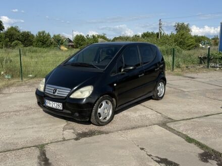 Мерседес А класс 2000 в Золотоноше на Automoto.ua Черный Мерседес А класс, объемом двигателя 1.7 л и пробегом 270 тыс. км за 1200 $, фото 1 на Automoto.ua