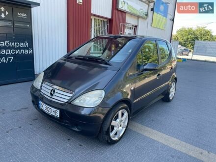 Чорний Мерседес А клас, об'ємом двигуна 1.9 л та пробігом 227 тис. км за 2650 $, фото 1 на Automoto.ua