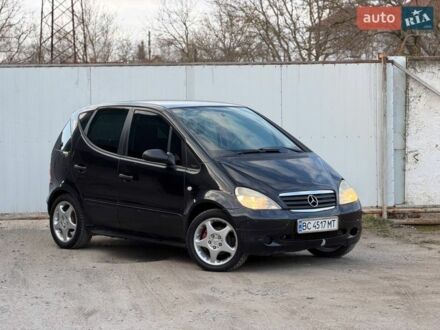 Чорний Мерседес А клас, об'ємом двигуна 1.6 л та пробігом 226 тис. км за 1999 $, фото 1 на Automoto.ua