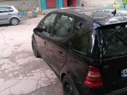 Чорний Мерседес А клас, об'ємом двигуна 1.6 л та пробігом 240 тис. км за 2600 $, фото 1 на Automoto.ua