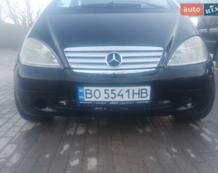 Черный Мерседес А класс, объемом двигателя 2 л и пробегом 180 тыс. км за 2550 $, фото 1 на Automoto.ua