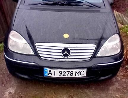 Черный Мерседес А класс, объемом двигателя 1.9 л и пробегом 25 тыс. км за 2000 $, фото 1 на Automoto.ua