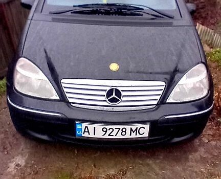 Чорний Мерседес А клас, об'ємом двигуна 1.9 л та пробігом 25 тис. км за 2000 $, фото 1 на Automoto.ua