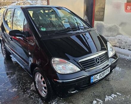 Черный Мерседес А класс, объемом двигателя 1.6 л и пробегом 208 тыс. км за 3400 $, фото 1 на Automoto.ua