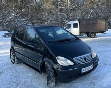 Черный Мерседес А класс, объемом двигателя 1.9 л и пробегом 205 тыс. км за 3600 $, фото 1 на Automoto.ua