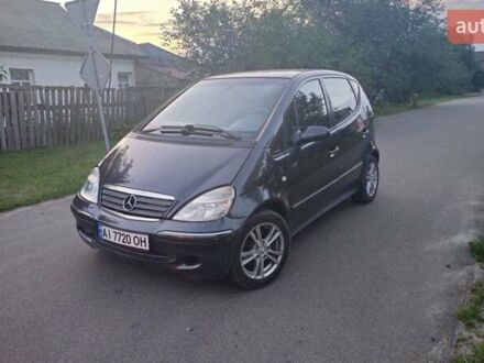 Черный Мерседес А класс, объемом двигателя 1.69 л и пробегом 330 тыс. км за 4500 $, фото 1 на Automoto.ua