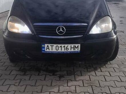 Черный Мерседес А класс, объемом двигателя 1.69 л и пробегом 224 тыс. км за 2800 $, фото 1 на Automoto.ua