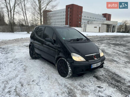 Чорний Мерседес А клас, об'ємом двигуна 1.4 л та пробігом 327 тис. км за 2600 $, фото 1 на Automoto.ua