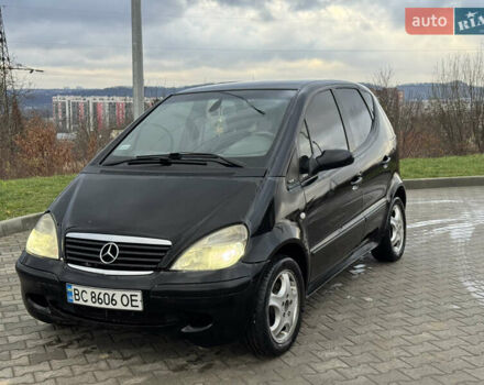 Черный Мерседес А класс, объемом двигателя 1.69 л и пробегом 213 тыс. км за 4150 $, фото 1 на Automoto.ua