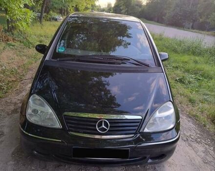 Черный Мерседес А класс, объемом двигателя 1.69 л и пробегом 229 тыс. км за 3700 $, фото 1 на Automoto.ua